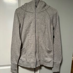 Lululemon scuba zip hoodie sweatshirt